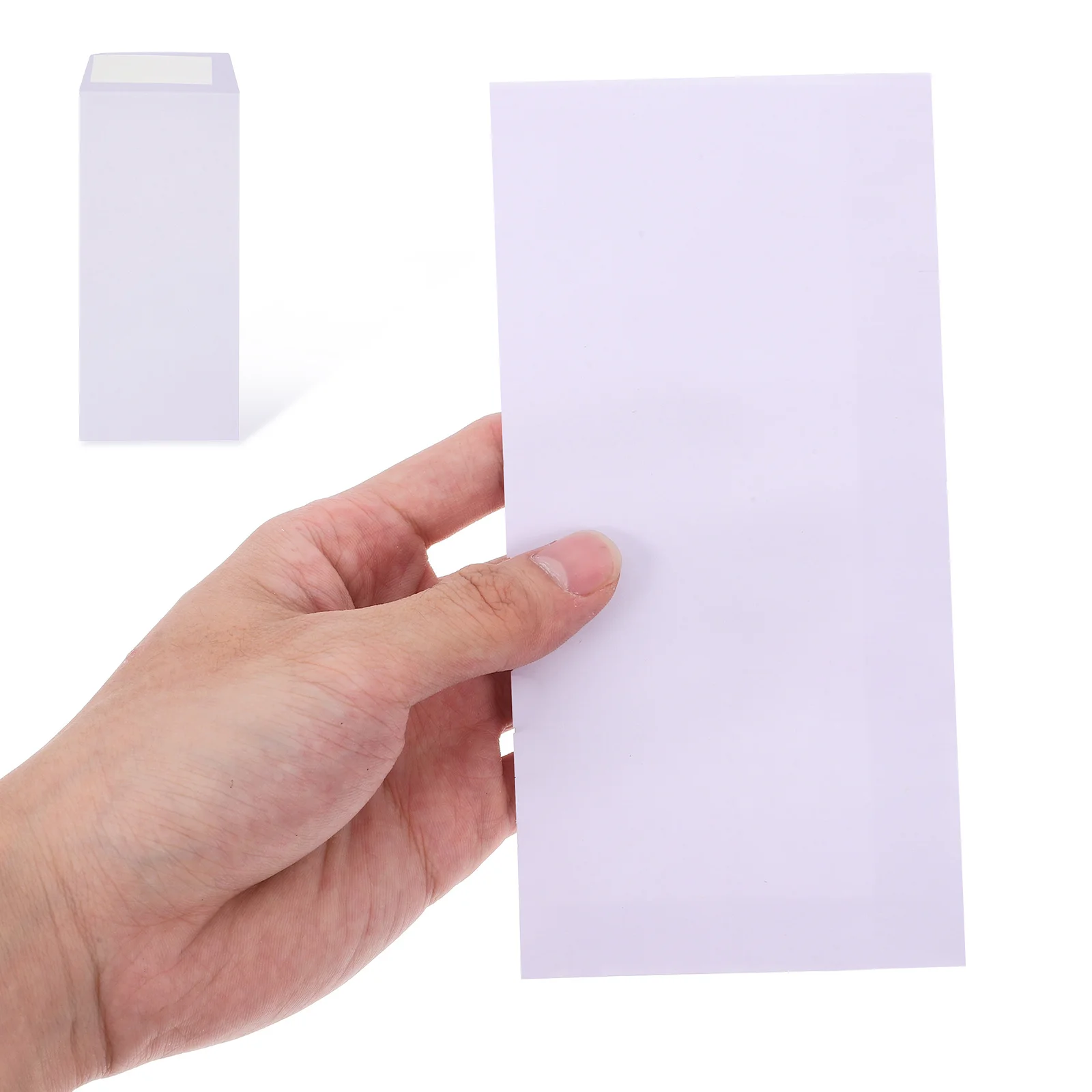 60pcs Coin Large Capacity Blank Paper Envelopes For Cards Money Storage Self Seal Multifunctional Stationery Pouches Party