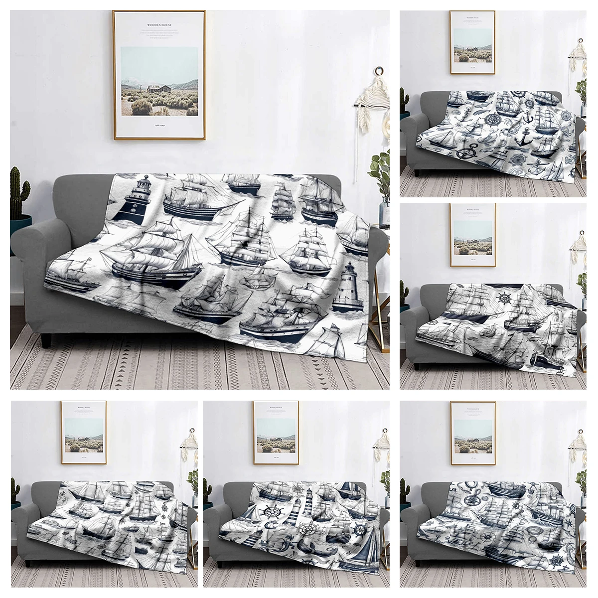 

Home decoration plush Throw Sofa blanket Bedspread on the bed fluffy soft blankets decor Plaid Modern Persia boho Blankets