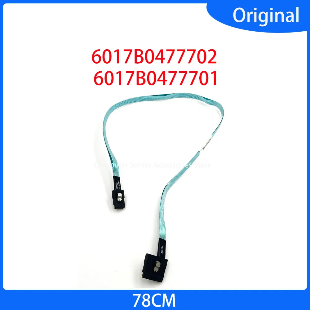 6017B0477702 6017B0477701 untuk HP ProLiant DL380G9 DL380 G9 Gen9 Server 747572-001 784626 Kabel Data Lebar SAS ke Mini SAS