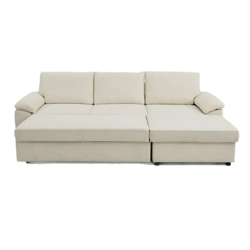 LTT multifunctional apartment sofa bed living room sofa small apartment sliding bed dual-purpose