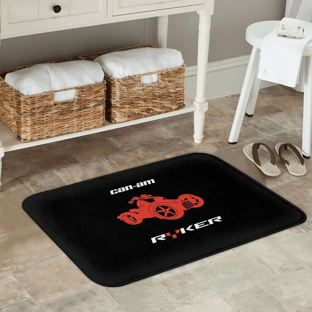 

Can I Am Ryker Off-Road Brp Atv Graphic Doormat Kitchen Entrance Home Floor Mat Anti-slip Carpet Rug for Bedroom Footpad Mats