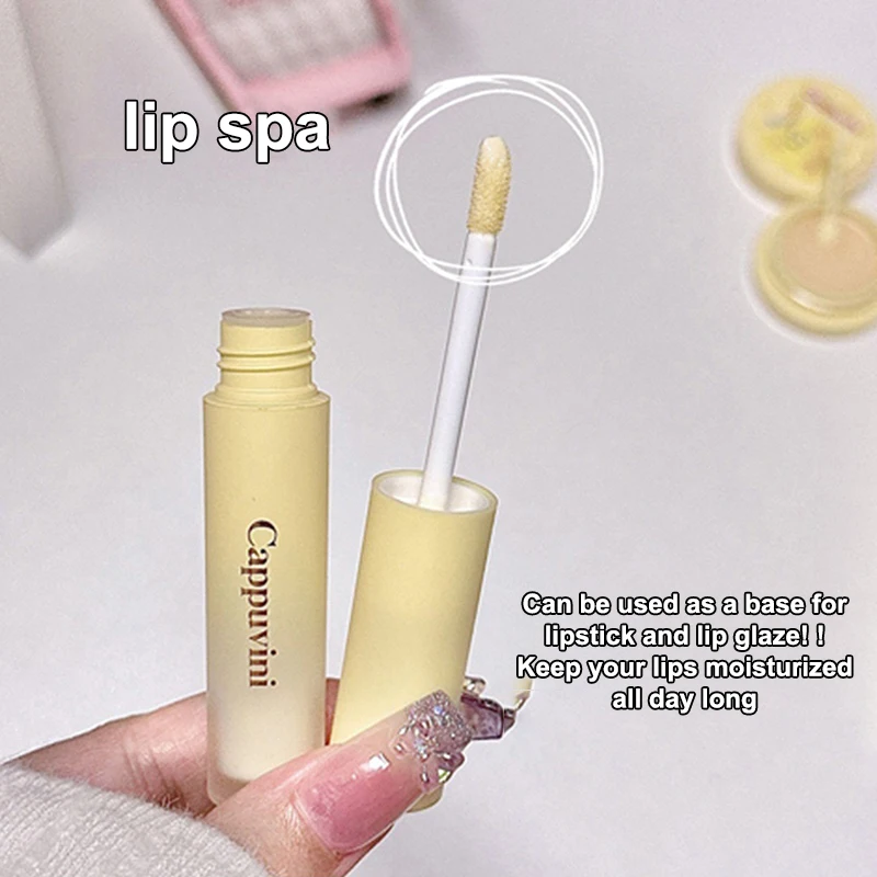 3 stuks Cappuvini Lipverzorgingsset - Exfoliërende Honing Lippenbalsem Hydraterende Lipgloss Lichte Textuur Lipmasker Voor Het Verlichten Van Droogheid