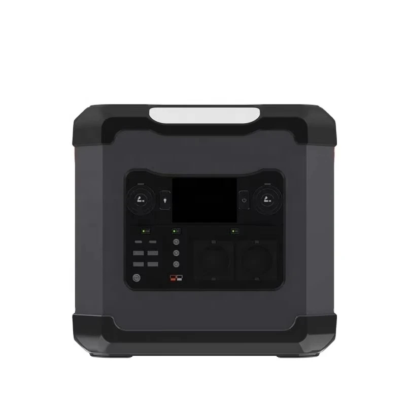 Equipped with bidirectional inverter, an outdoor multifunctional portable solar power station