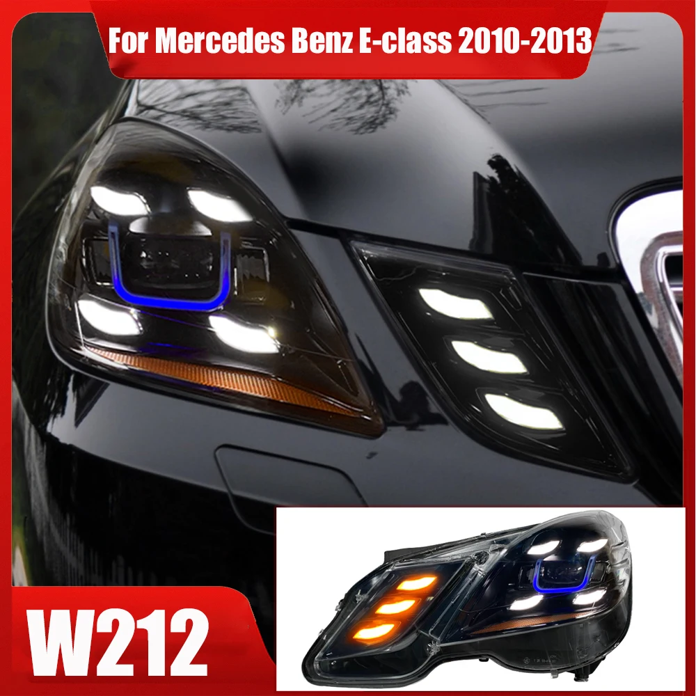 

Car Styling Front Lights For Mercedes-Benz E Class W212 2010-2013 Headlights LED DRL Signal Light Head Lamps Assembly