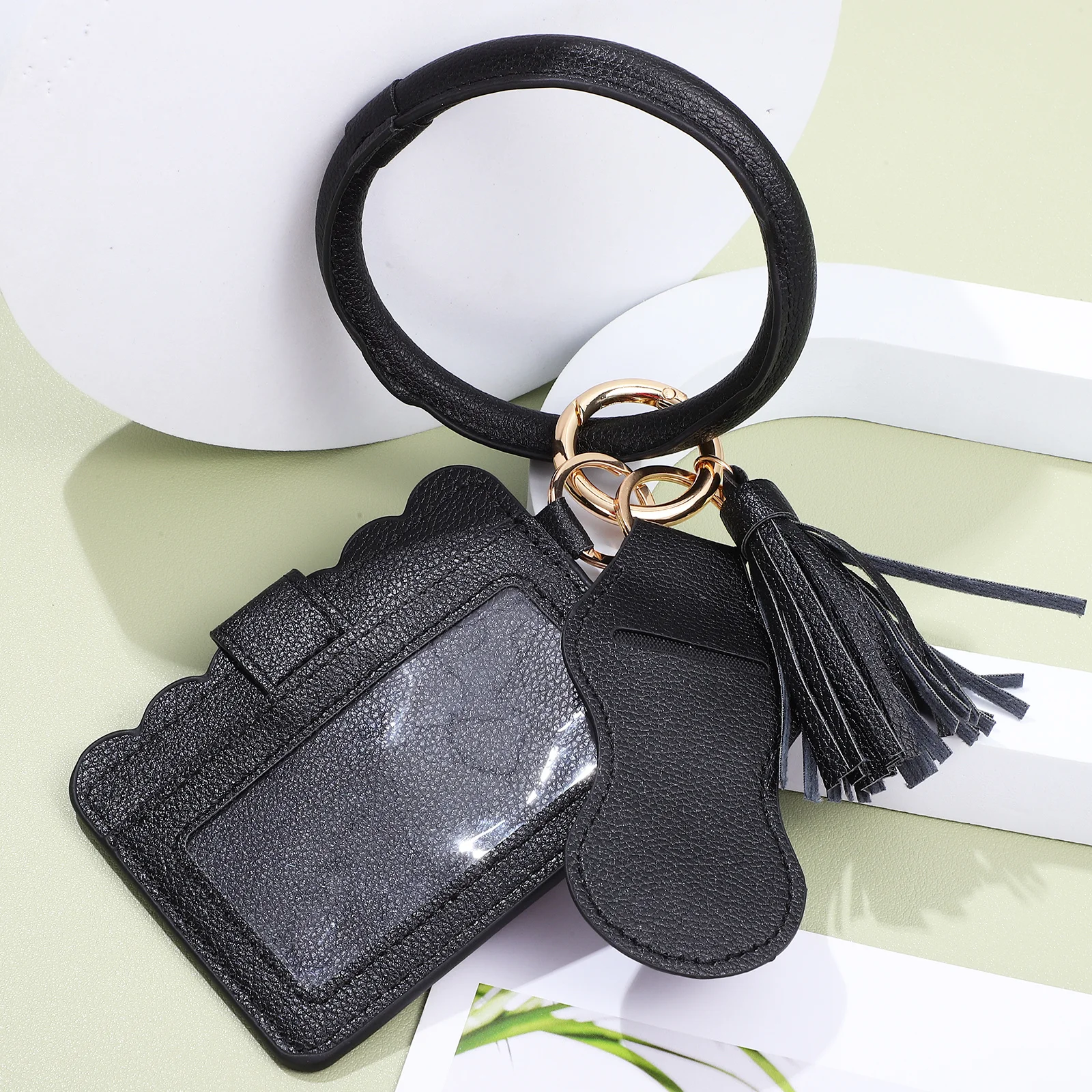 

Holders Lipstick Card Pack Wallet Wristlet for Women Tassel Man Women's Wallets
