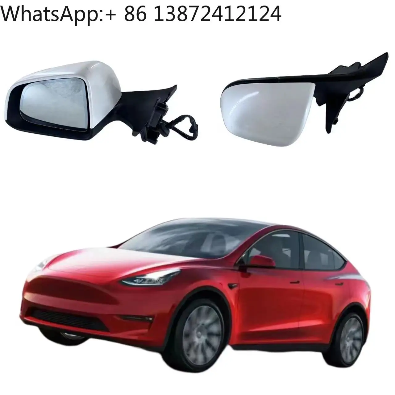 

Best Selling Side Mirror Auto Rearview Mirror Electric Folding Side Mirror for Tesla Model Y