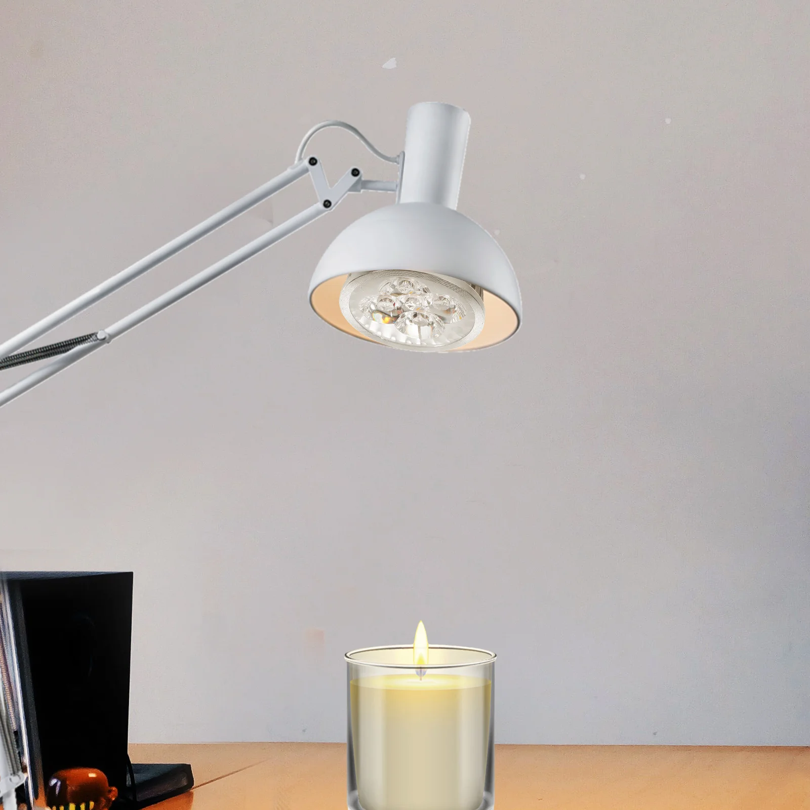 

2Pcs Wax Warmer Bulb Mr16 Pin Halogen Light Bulbs Saving Wax Burner LED Replacement for Melt