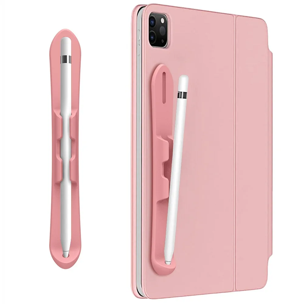 Siliconen potloodhouder Zelfklevend Anti-verlies Tablet Touch Pen Slot Flexibel Multifunctioneel voor potlood 1e/2e generatie