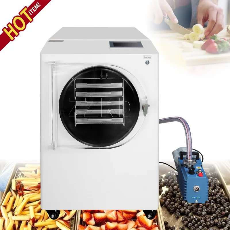 10kg 15kg Freeze Dryer Food Drying Lyophilizer Machine Price for Home Vacuum Freeze Drying Equipment