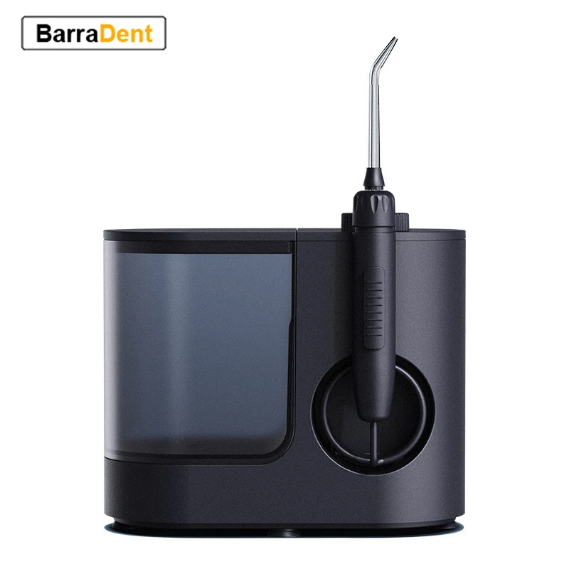 7 다기능 전기 휴대용 물치실 전기 구강 세정기, 치아 청소 미백 팁 및 1000ml 용량