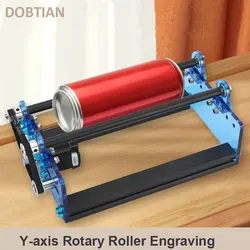 Laser Engraving Roller for Cylindrical Objects with 360° Rotating Engraving Axis 5 Angle Adjustments Engraving