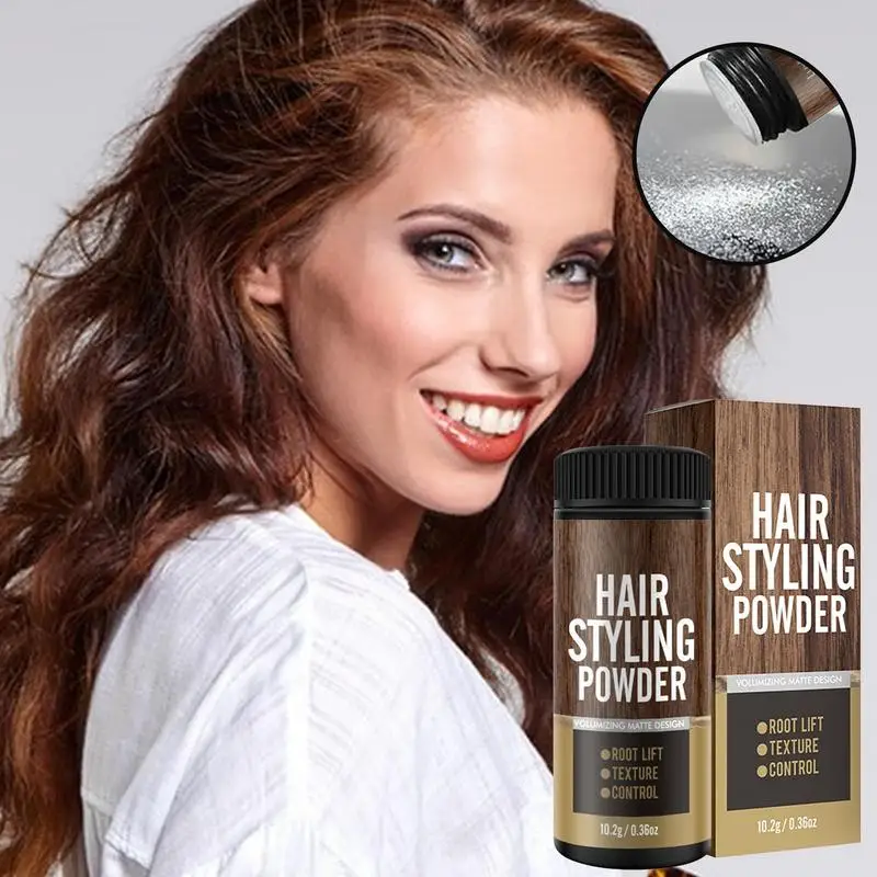 Hair Styling Powder Long-lasting Hairstyle Setting Powder Women Men Hair Root Lifting Powder For Straight Curly Wavy Hair