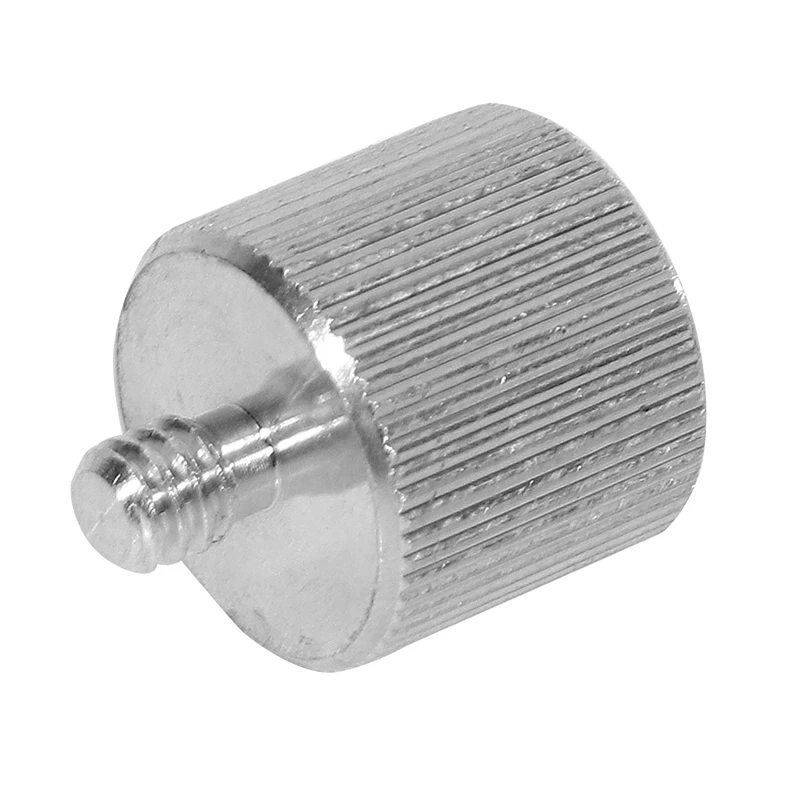 Top ข้อเสนอ2X 5/8นิ้วหญิงถึง1/4นิ้วชายกล้องไมโครโฟนขาตั้งขาตั้งขาตั้งกล้องลดอะแดปเตอร์