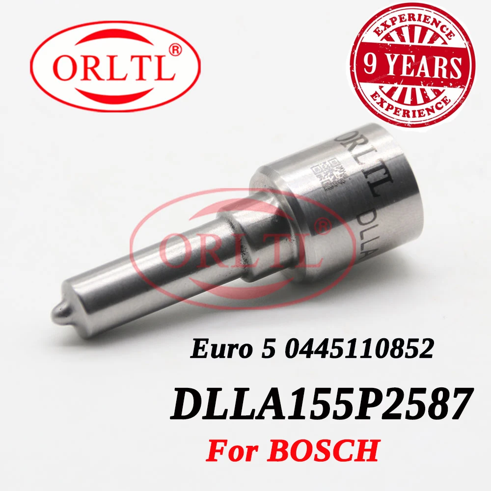 

DLLA155P2587 Auto 0433172587 Common Rail Diesel Injector Nozzle dlla 155p 2587 DLLA 155 P 2587 for BOSCH 0445110852 0445110850