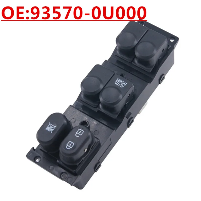

Новый OE:93570-0U000 подходит для Hyundai Verna, автомобильный переключатель стеклоподъемника, переключатель регулировки стеклоподъемника