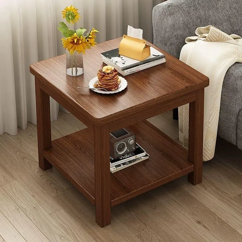 

Приставной столик для дивана, современный простой квадратный столик для гостиной, балконный столик, маленький кофейный столик