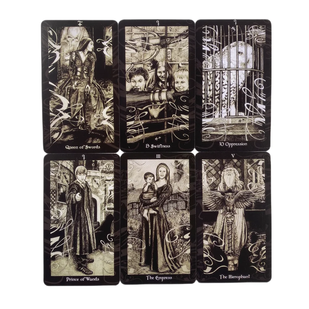 The HP Tarot Cards Deck Oracle English Visions Divination Edition Borad Playing Games