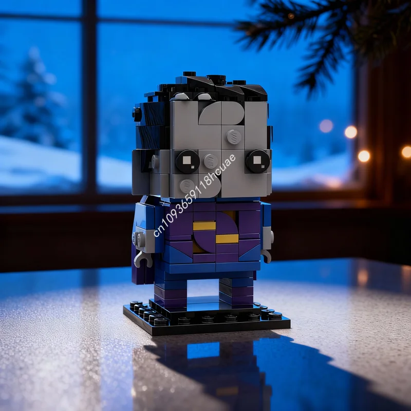 

179 деталей MOC Супергерои DCD Супермен Бизарро Brickheadz, конструктор, развивающая игрушка, рождественский подарок