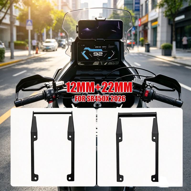 For VOGE SR450X SR 450X 2026 Motorcycle Modification Navigation Bracket Multi-functional Extension Pole Accessories