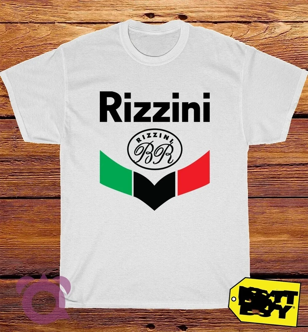 

2025 Summr New T-shirt Rizzini Logo American Funny T-shirt Printed Cotton Round Neck T-shirt for Men and Women