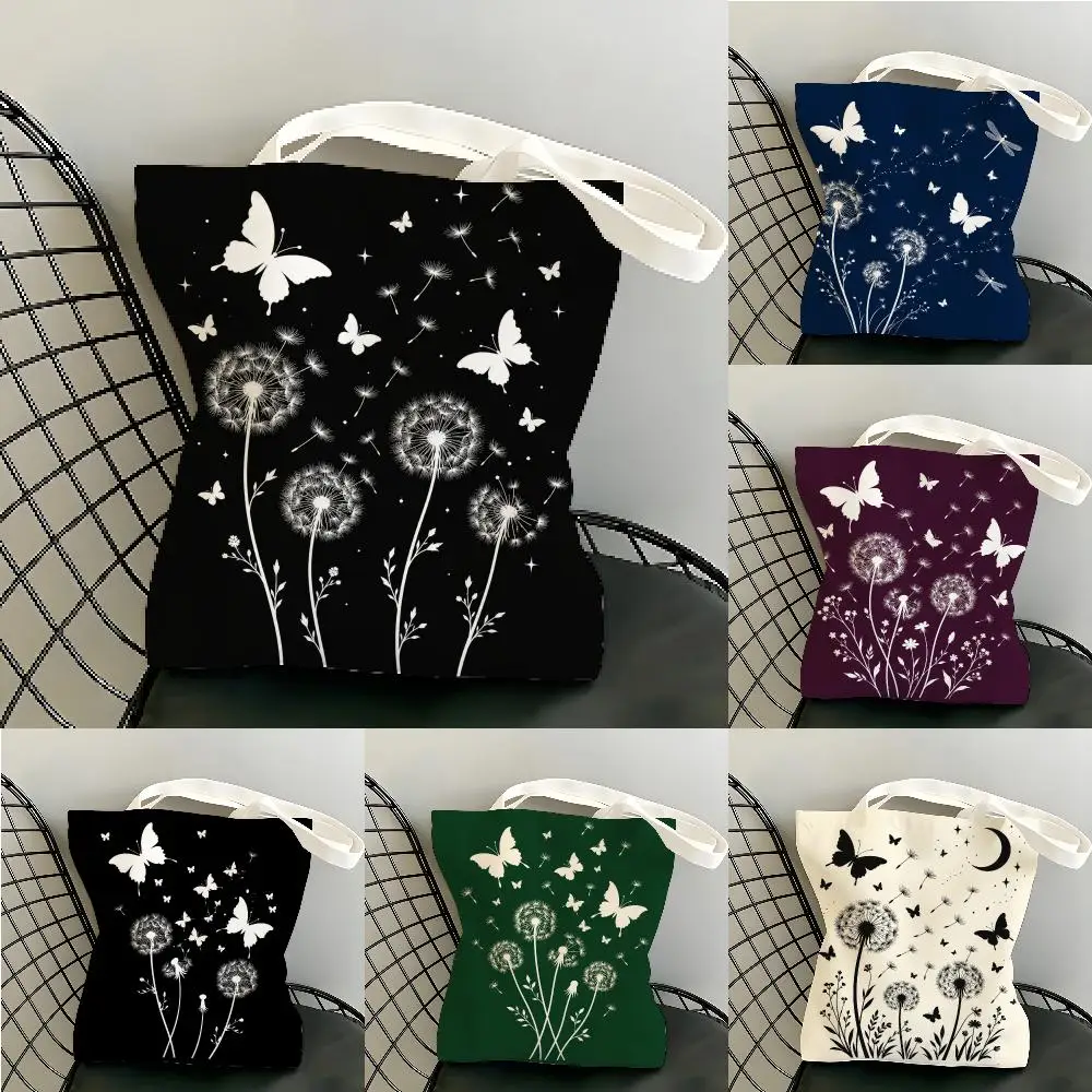 Korean Love Finger Heart Storage Bags Canvas Tote Bag Women Large Capacity Reusable Eco Shopping Bag Shoulder Handbag