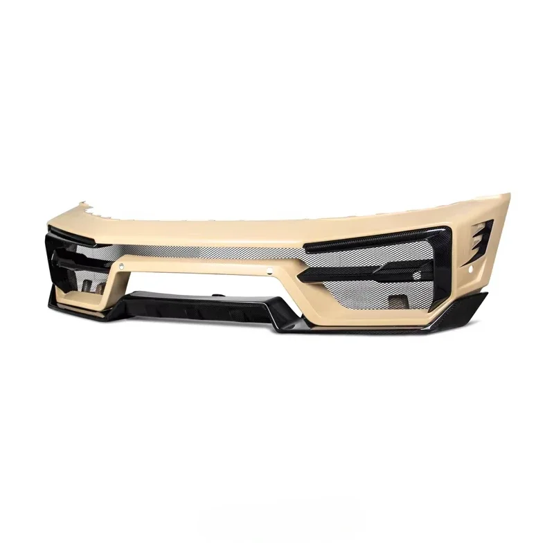 Paktechz Dry Carbon Fiber Parts Body Kit Front Bumper for Mercedes Benz G Class W464 G500 G550 G63