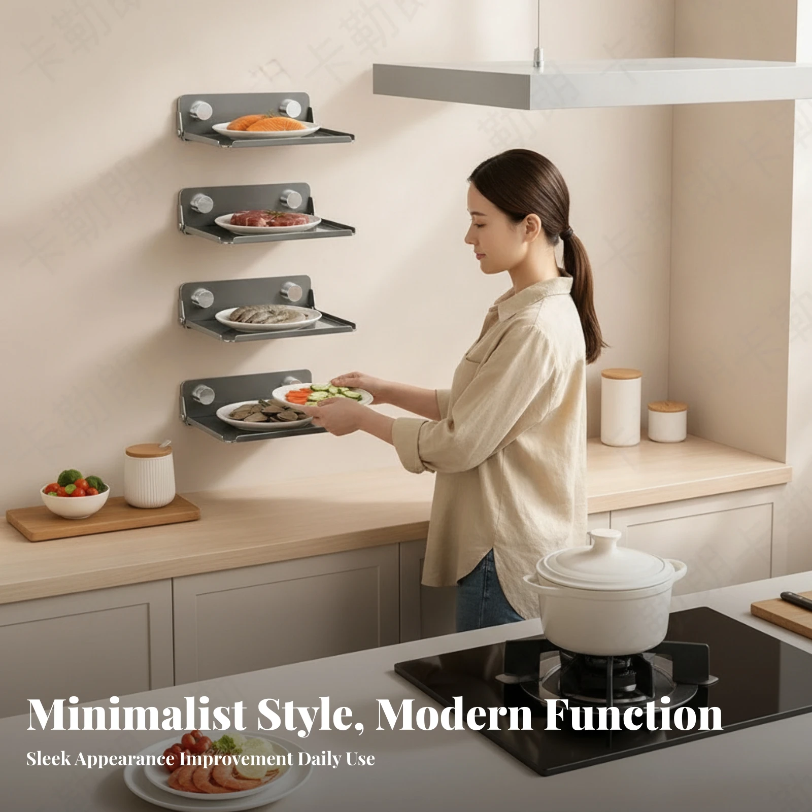 metal-home-storage-kitchen-prep-shelf