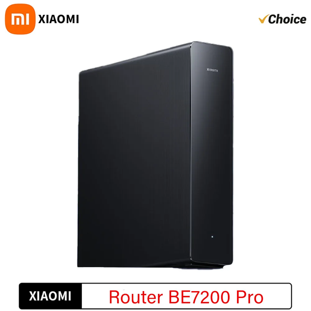 Original Xiaomi Router BE7200 Pro 7200Mbps WiFi 7 All 2.5GE Ethernet Ports Built-in 8 Antennas 8 Amplifiers Smart Hub Gateway