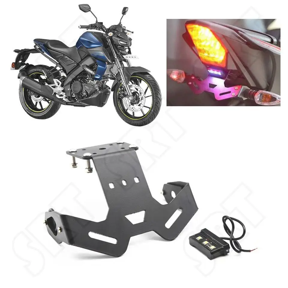 

Fits for Yamaha MT 15 MT15 MT-15 ABS 2018-2023 Motorcycle Rear License Plate Holder Tail Tidy Fender Replacement Bracket