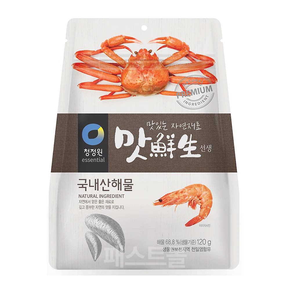 120g clean garden flavor fish seafood