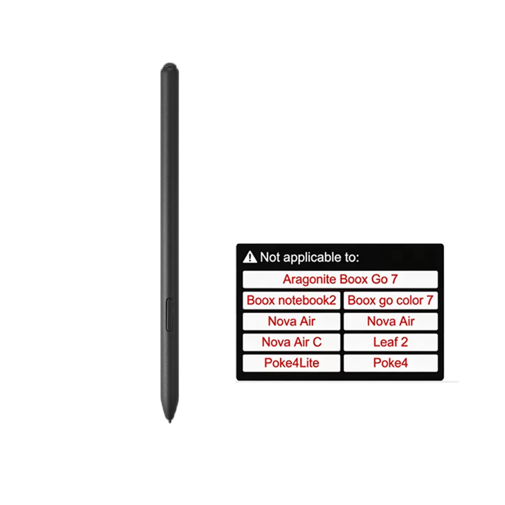 

Stylus Pen for BOOX Pen 2/Pen 3 with Eraser for BOOX Compatible with Tablet Note Air 3 C E lnk Tablet/Tablet Go 10.3 ePaper