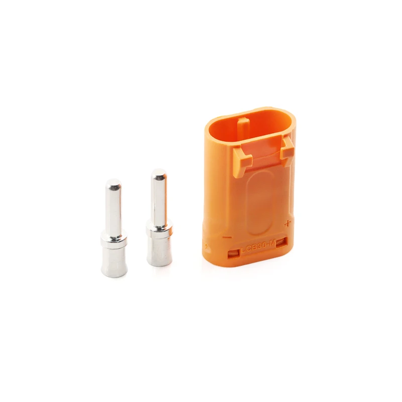 2Pcs/1Pair LCB40 LCB50 LCB60 Male Female Plug Connector LCB30-M Power Charging Socket LCB30PW/30PB Solder Plate Vertical Socket