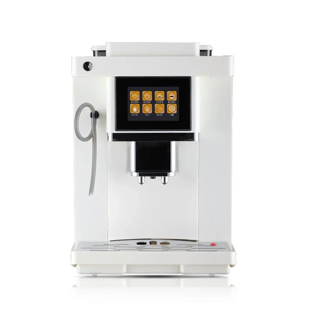 

Touch screen smart one-button fancy coffee machine home automatic Italian grinder small