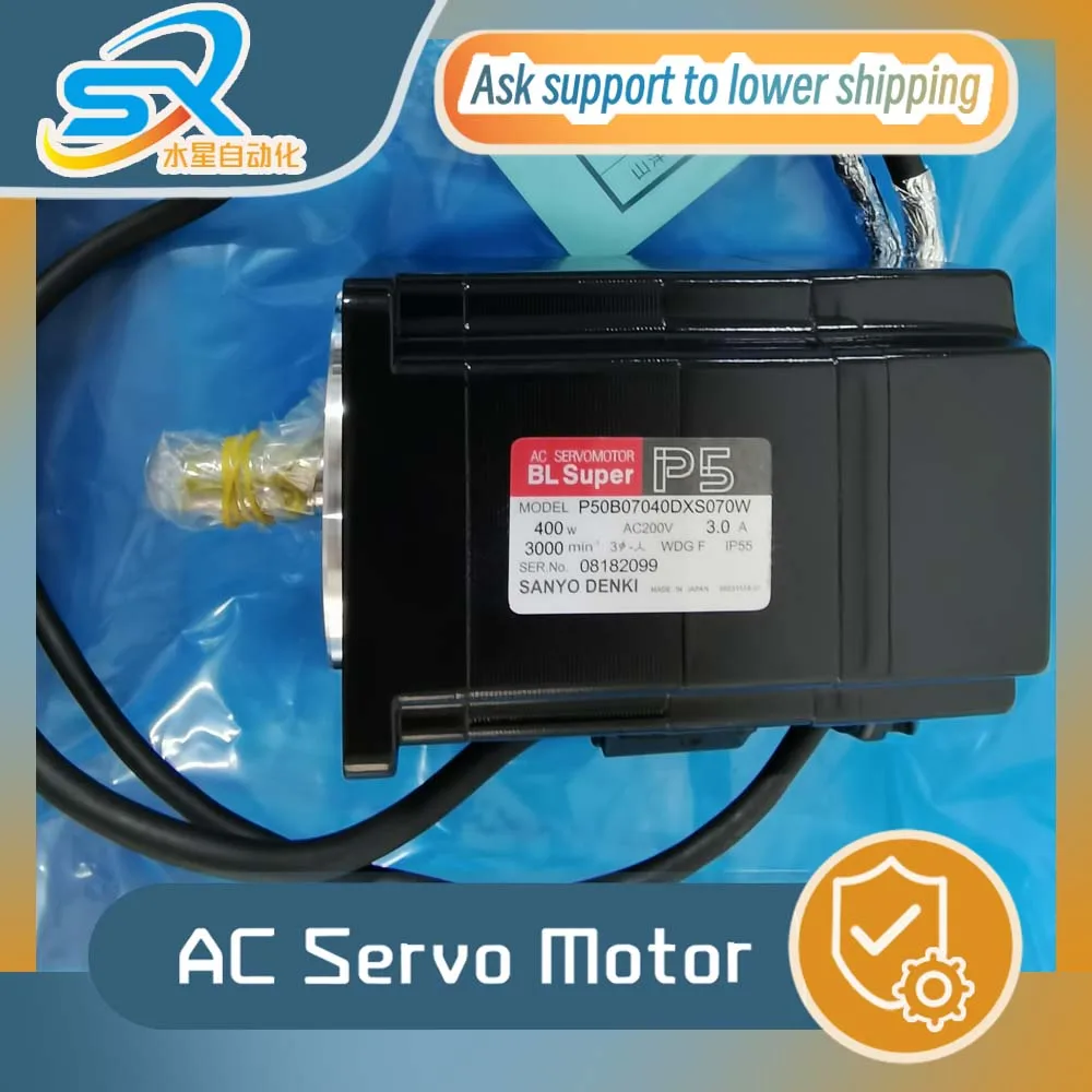 

Factory Rice SANYO DENKI Mini Servo Motor P50B07040DXS070W 400w Machine Parts