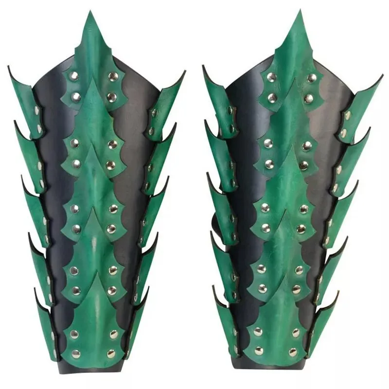 Nordic Viking Bracers and Arm Guards Vintage Medieval and Renaissance Party Cosplay Props