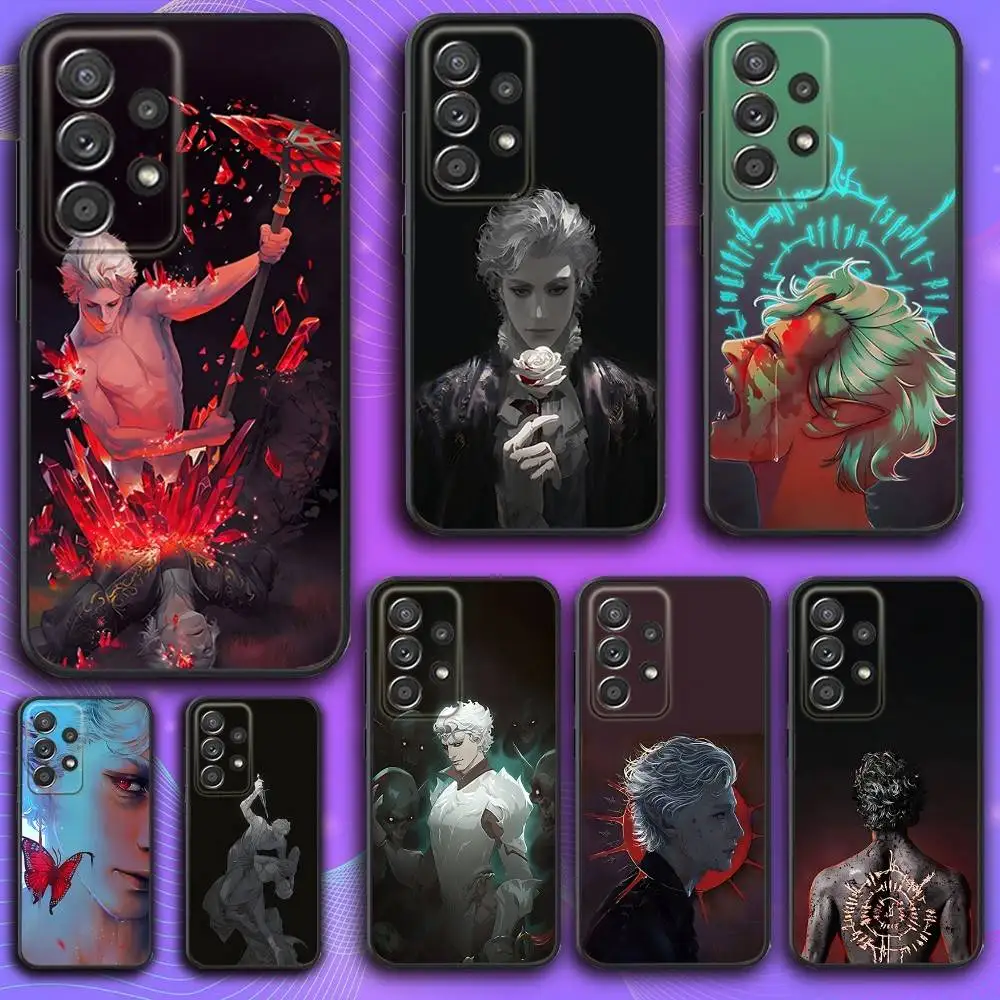 

Astarion B-BaldursS Game Phone Case For Samsung S 25,24,23,22,30,21,10,9,Ultra,Plus,Lite,FE,4,5 G Soft Black Case