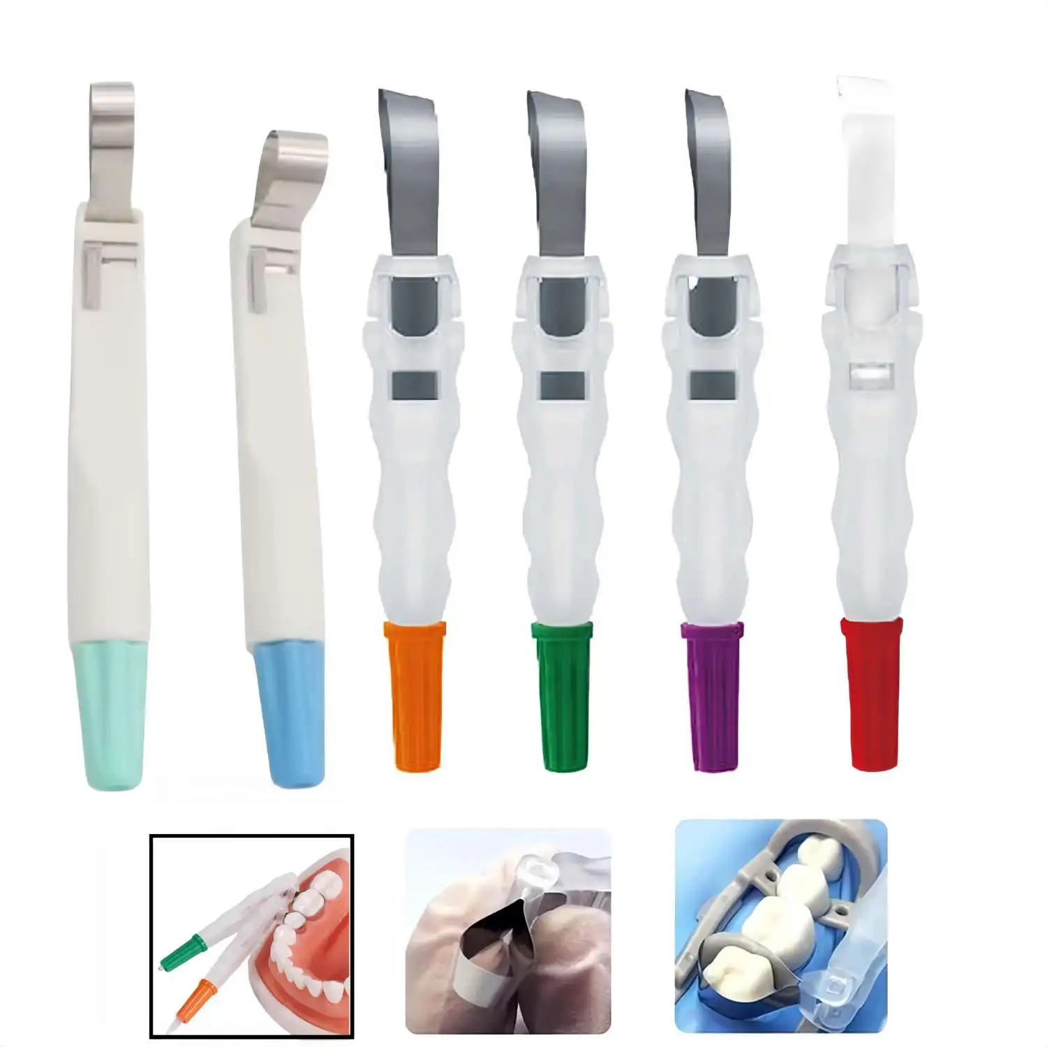 Стоматологические матричные ленты Dental Pro, секционные ленты, регулируемые фиксаторы и матрицы, секционные контурные матрицы рулонного типа для коронковых работ