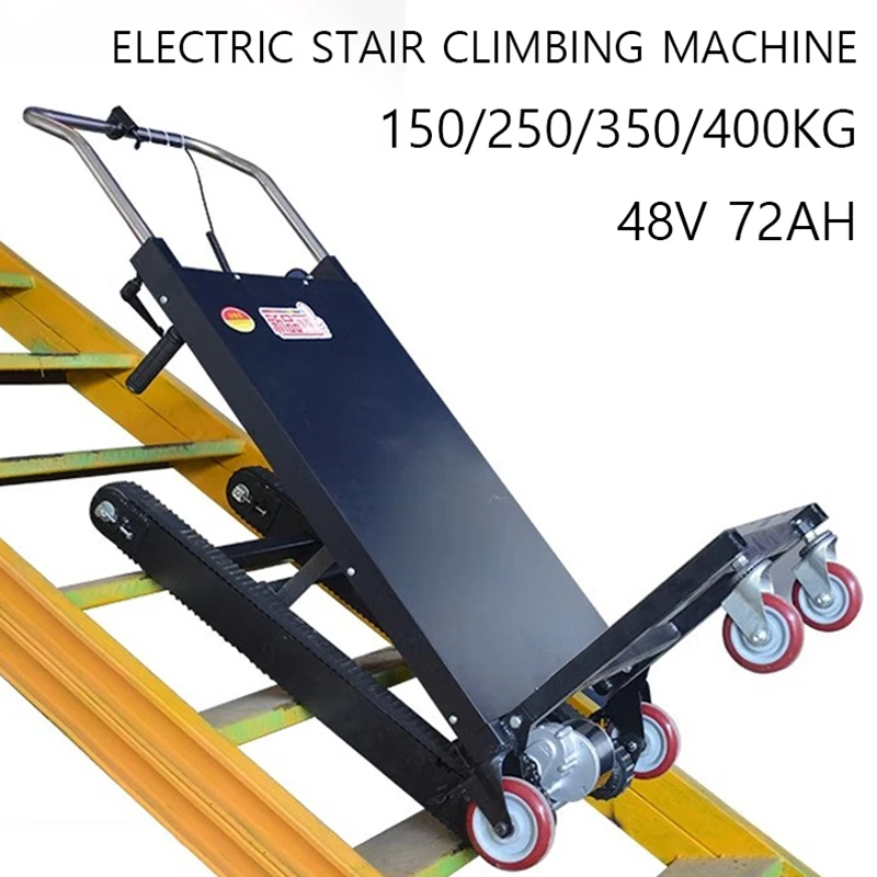 Electric Stair Climbing Car Crawler-type Up And Down Stair Climber Vehicle Trolley Flat Truck Staircase Tool