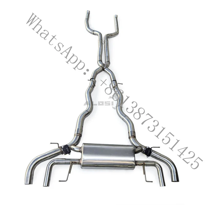 

Suitable Stainless Steel Catback Exhaust Pipe M550 M550i 4.4T G30 2017-2023 with Controlled Valvetro