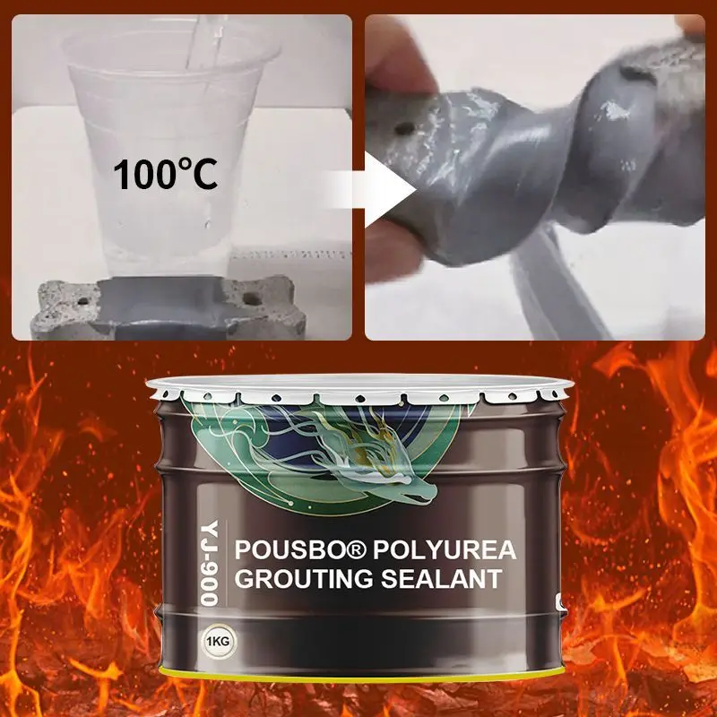 Polyurea-Fugenversiegelungsmittel, Polymer-Fugenflüssigkeit, Versiegelung von Wandrissen, Erweiterungsgelenken, Leckstopfen, Zahnfleisch, wasserdichte Beschichtung