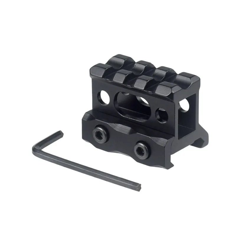 

Крепление для прицела на 3 слота, высокое, с адаптером 20-20 мм, из алюминиевого сплава, высокопрофильная база, удлинитель для оптики, тактическое, для охоты