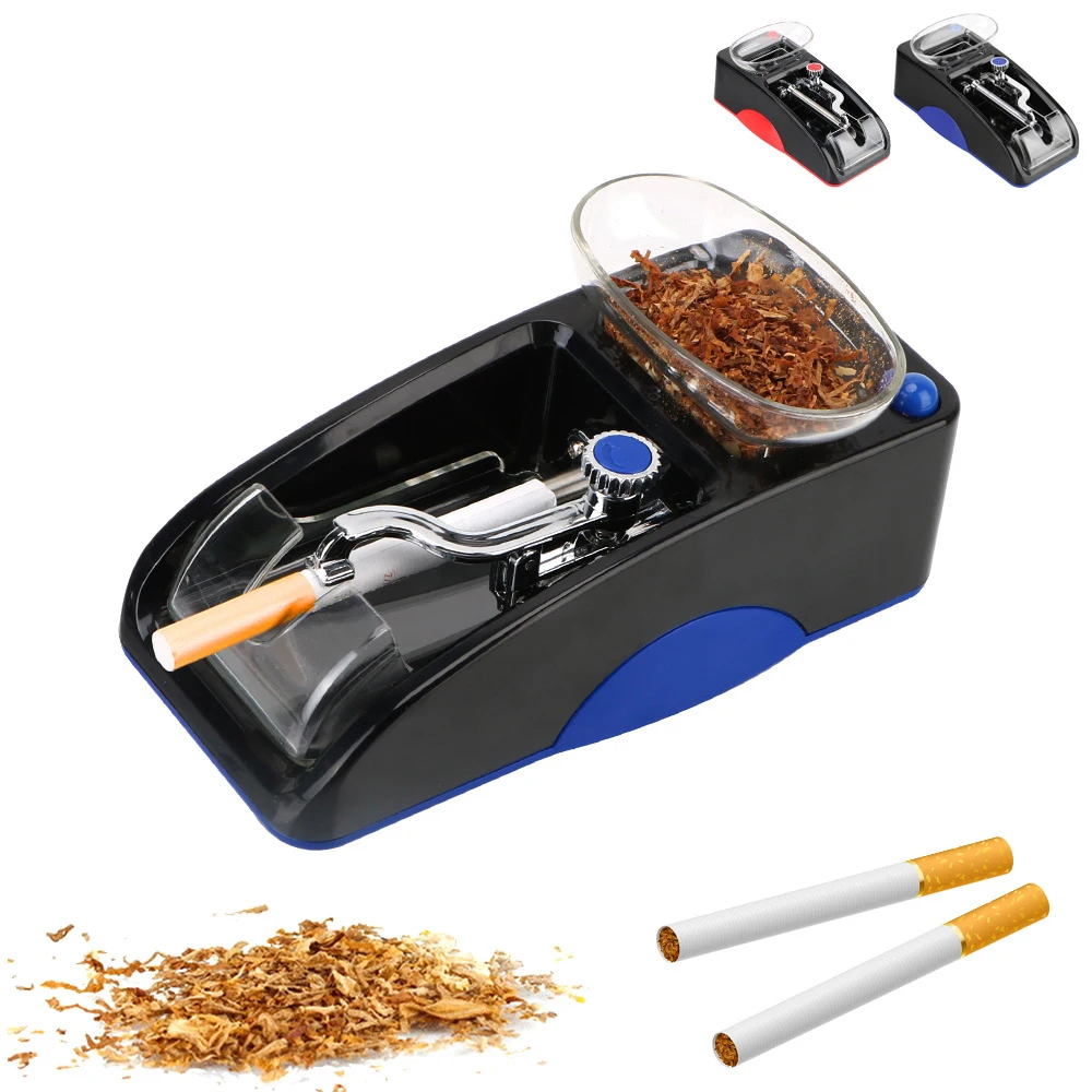 ماكينة لف السجائر بكرة التبغ الاتحاد الأوروبي الولايات المتحدة التوصيل أداة التدخين الكهربائية التلقائي التدخين الملحقات لتقوم بها بنفسك صانع حاقن #1