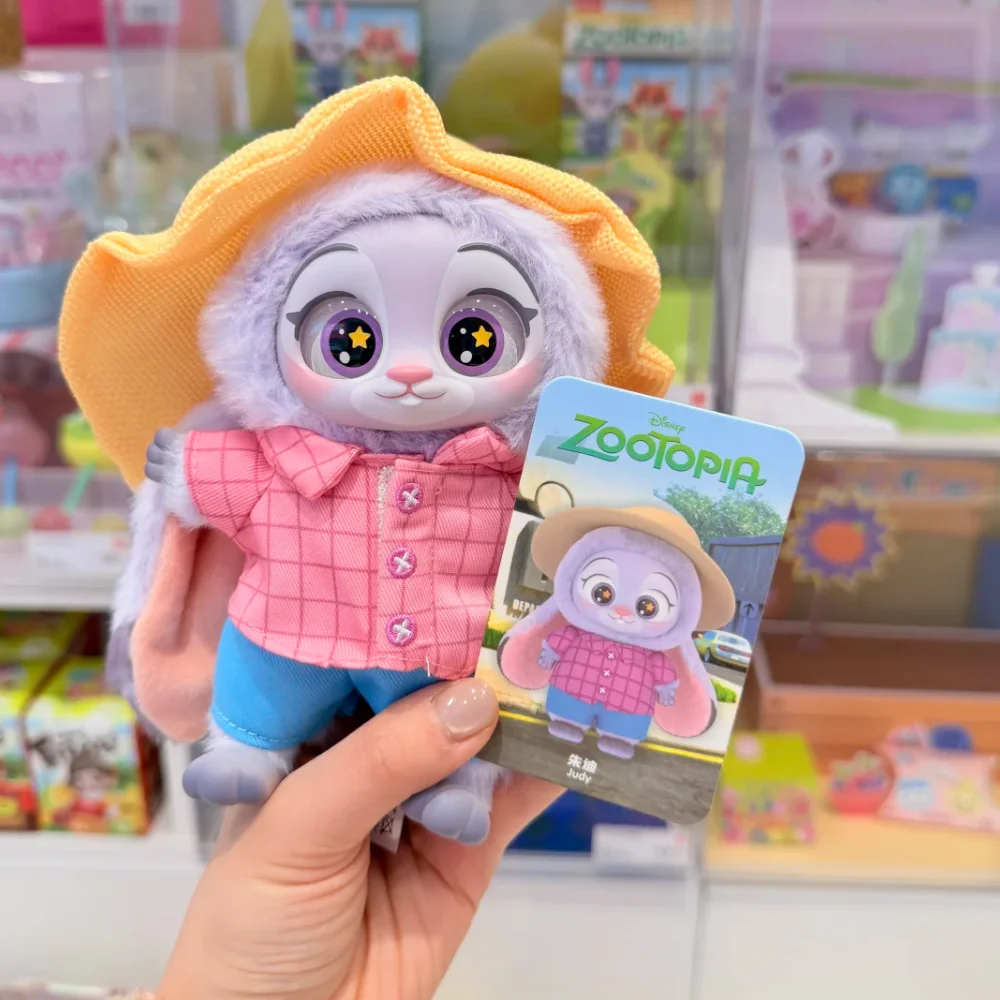 Disney Zootopia 2 Series Blind Box Judy Nick Vinyl Plush Cute Character Backpack Pendant Trendy Toys Mystical Box Surprise Gift view 3