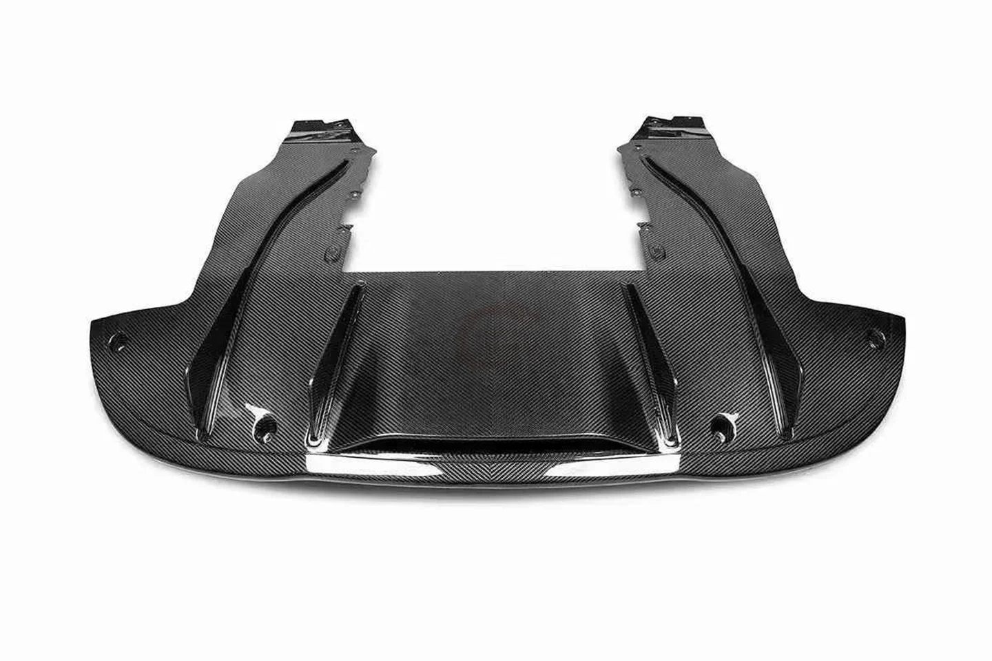 High-quality V Style Dry Carbon Fiber Rear Lip Rear Diffuser Rear Bumper Diffuser Body Kit for McLaren 720S Coupe Spider
