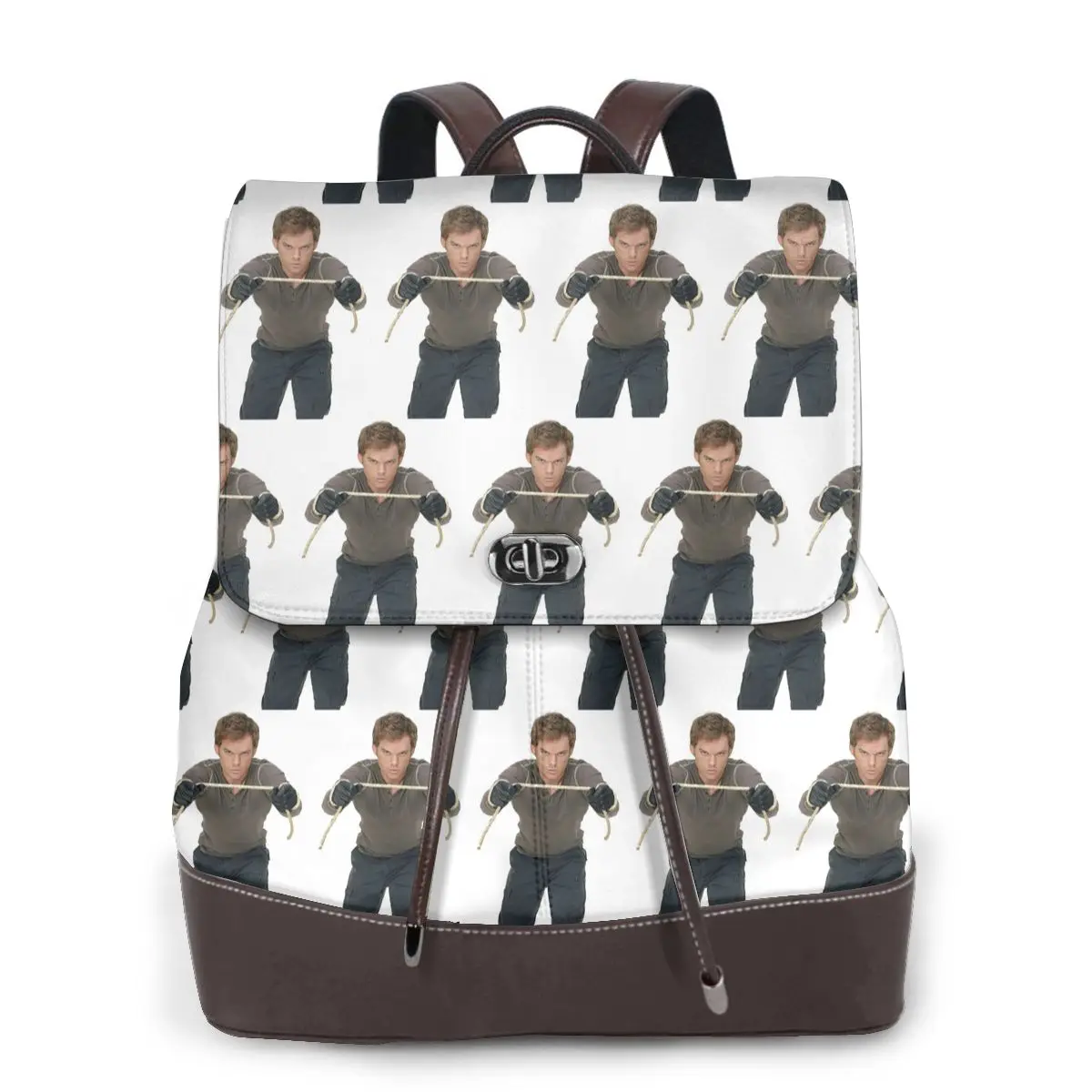 Dexter Morgan TV Series Bookbag School Student Bags Hiking Travel Daypack for Women Fashion Derma Backpack