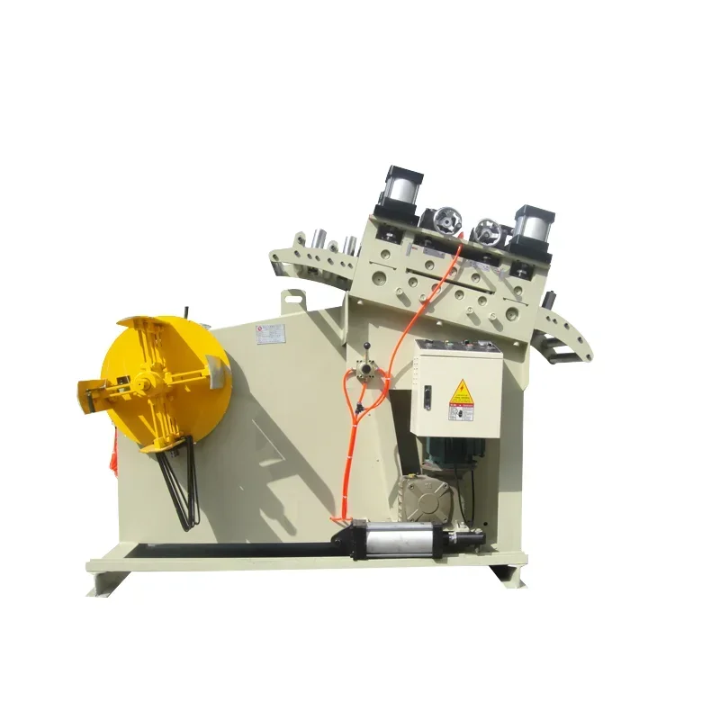 Mesin Pelurus Gulungan Otomatis Pneumatik, Mesin Pelurus Logam Strip Baja, Komponen Inti Motor