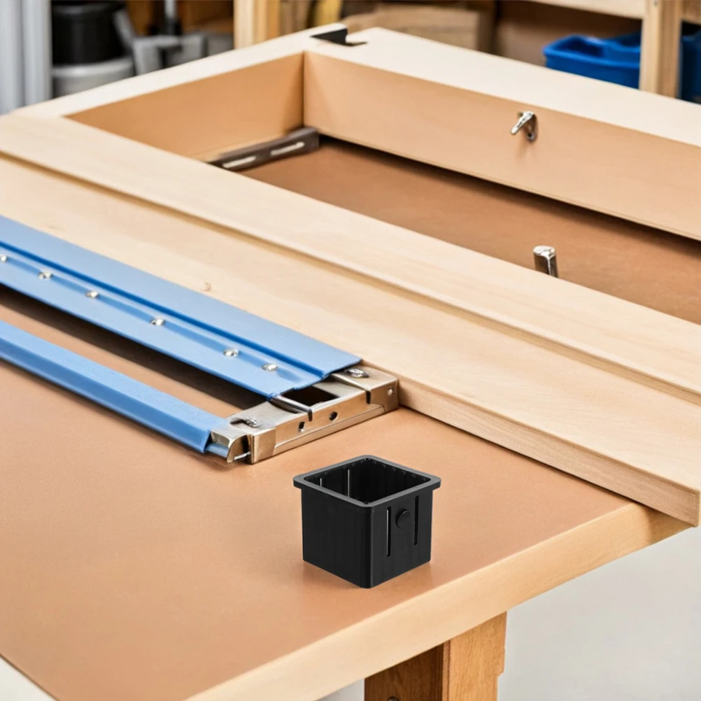 8 قطعة أجهزة لياقة بدنية كم 50 مللي متر إلى 40 مللي متر أنبوب مربع مجوف إدراج ل الاستقرار الإنزلاق حماية تجريب الملحقات #1