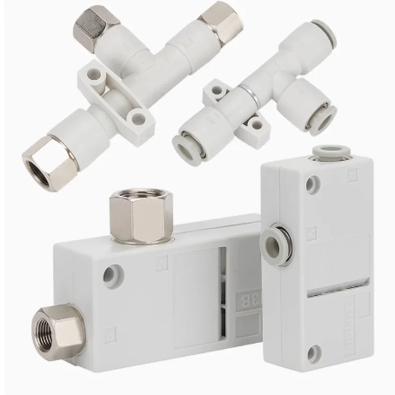 ZU ZH10BS/07/05/13BL-06-06-08-10 Box Vacuum generator suction valve pneumatic negative pressure generator tube Pneumatic Valve
