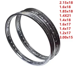 32-36H-Motorcycle Wheel Rim 2.15x18 Inch 1.6x18 1.85x18 Steel Ring 1.4X21-1.4x18-1.6x17-1.85-1.4x17-1.2x17-3.00x15x16 4.25X17