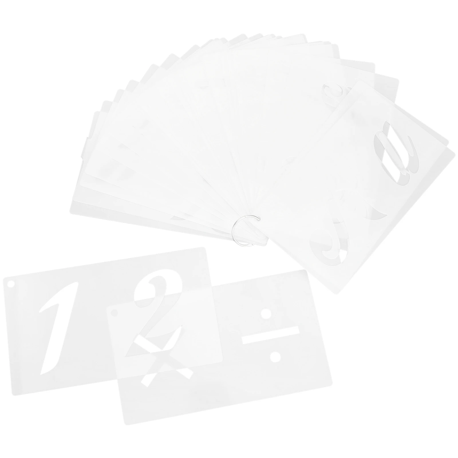 

Alphabet Stencils Hollow Letter Number Templates Spray Painting Durable Washable Craft Diy Fabric Wood Chalkboard Stencil